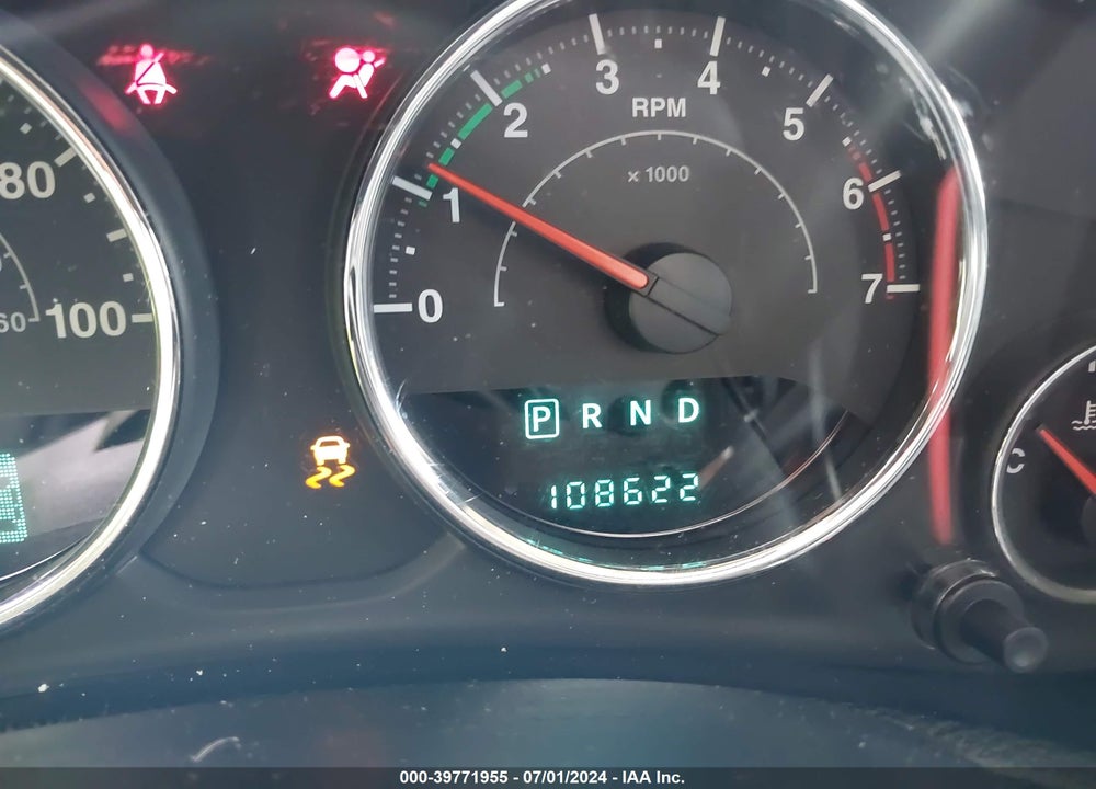 2011 JEEP WRANGLER SAHARA VIN: 1J4GA5D11BL617222