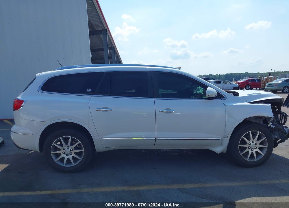 2016 BUICK ENCLAVE LEATHER VIN: 5GAKRBKD9GJ210211