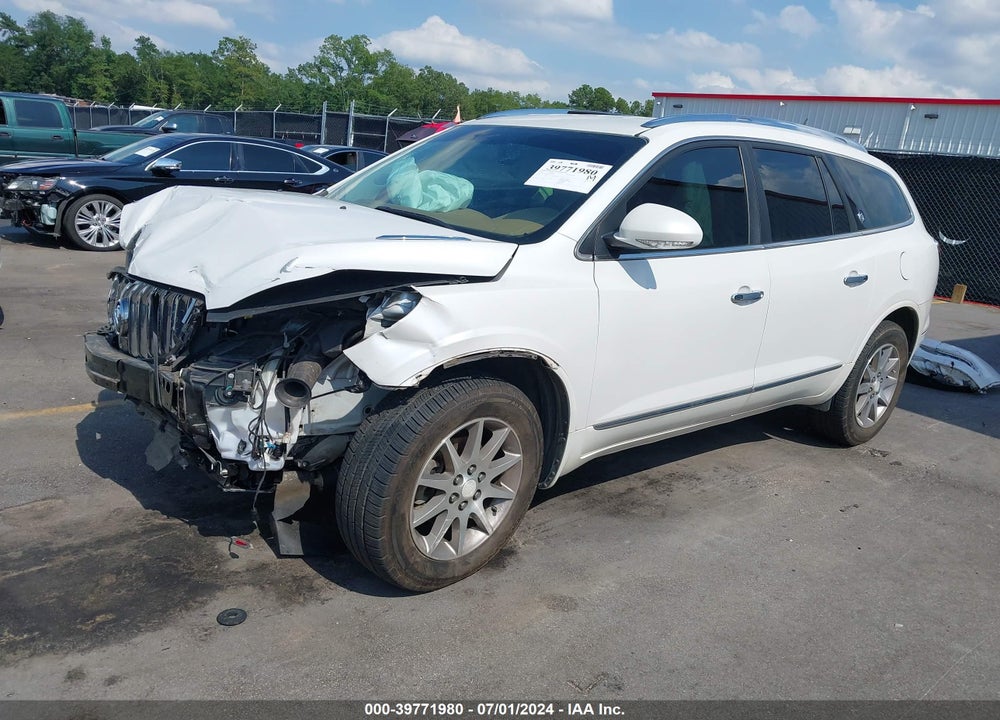 2016 BUICK ENCLAVE LEATHER VIN: 5GAKRBKD9GJ210211