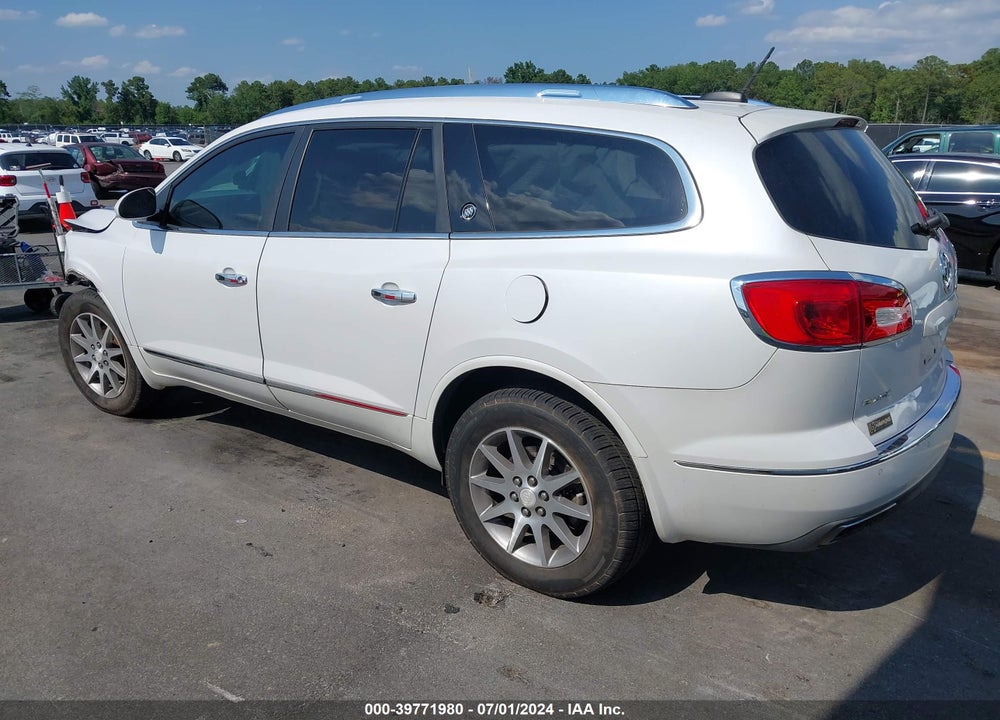2016 BUICK ENCLAVE LEATHER VIN: 5GAKRBKD9GJ210211