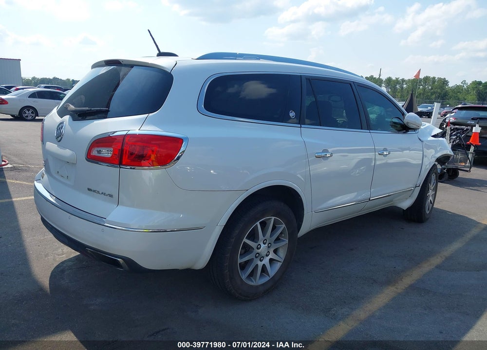 2016 BUICK ENCLAVE LEATHER VIN: 5GAKRBKD9GJ210211