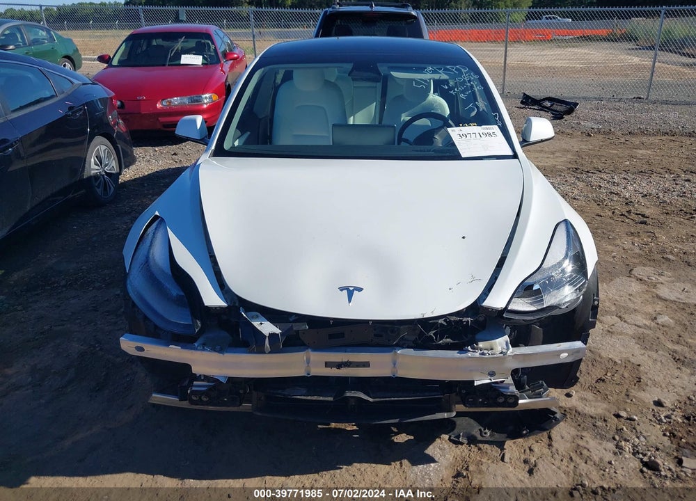 2022 TESLA MODEL 3 REAR-WHEEL DRIVE VIN: 5YJ3E1EA1NF310656
