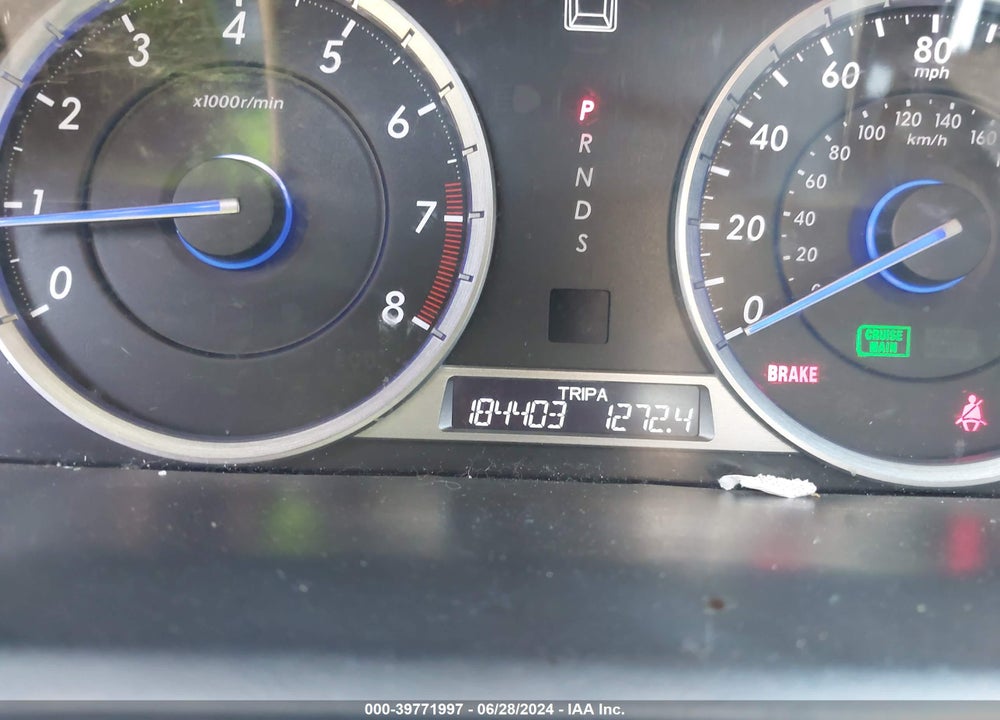 2014 HONDA CROSSTOUR EX V6 VIN: 5J6TF1H33EL002602
