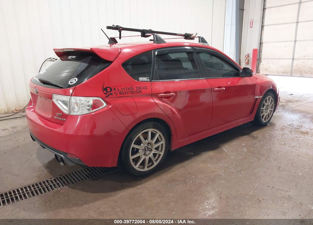 2009 SUBARU IMPREZA WRX STI VIN: JF1GR89659L800045