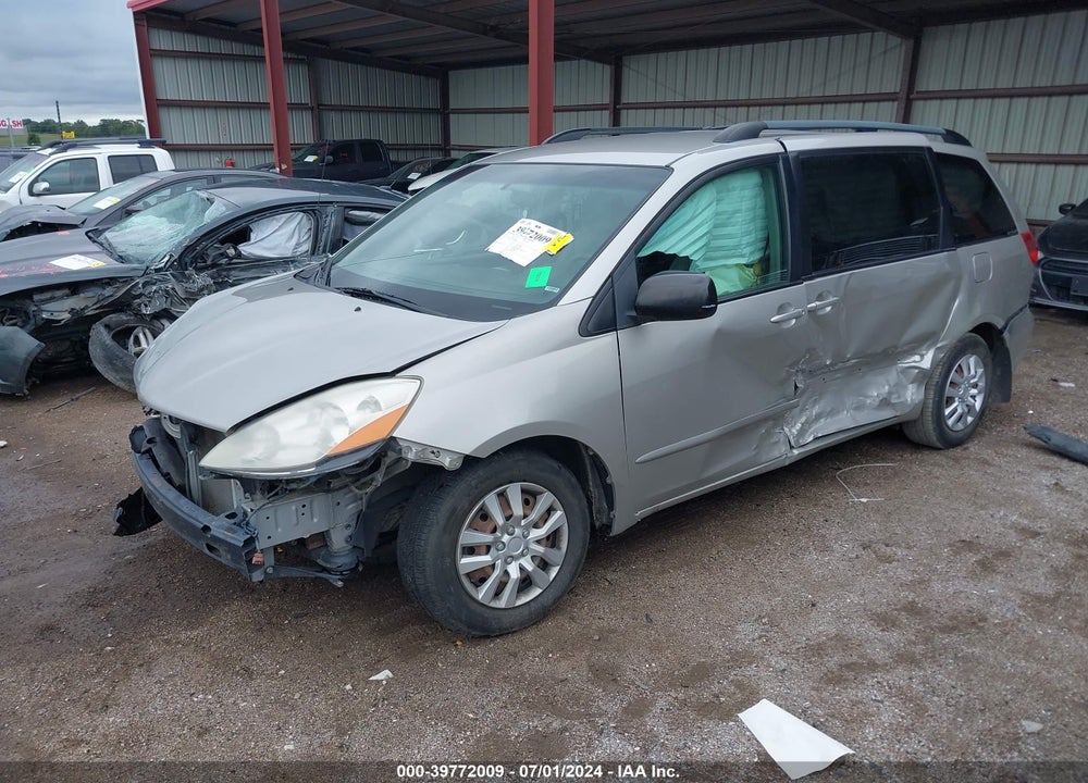 2007 TOYOTA SIENNA LE VIN: 5TDZK23C37S061692