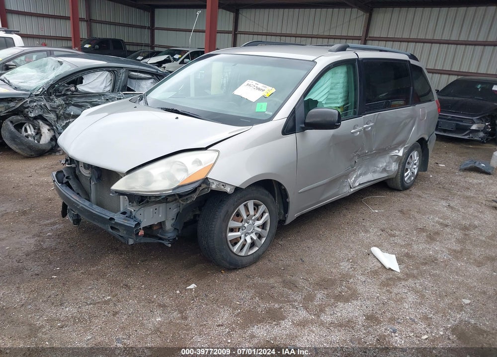 2007 TOYOTA SIENNA LE VIN: 5TDZK23C37S061692