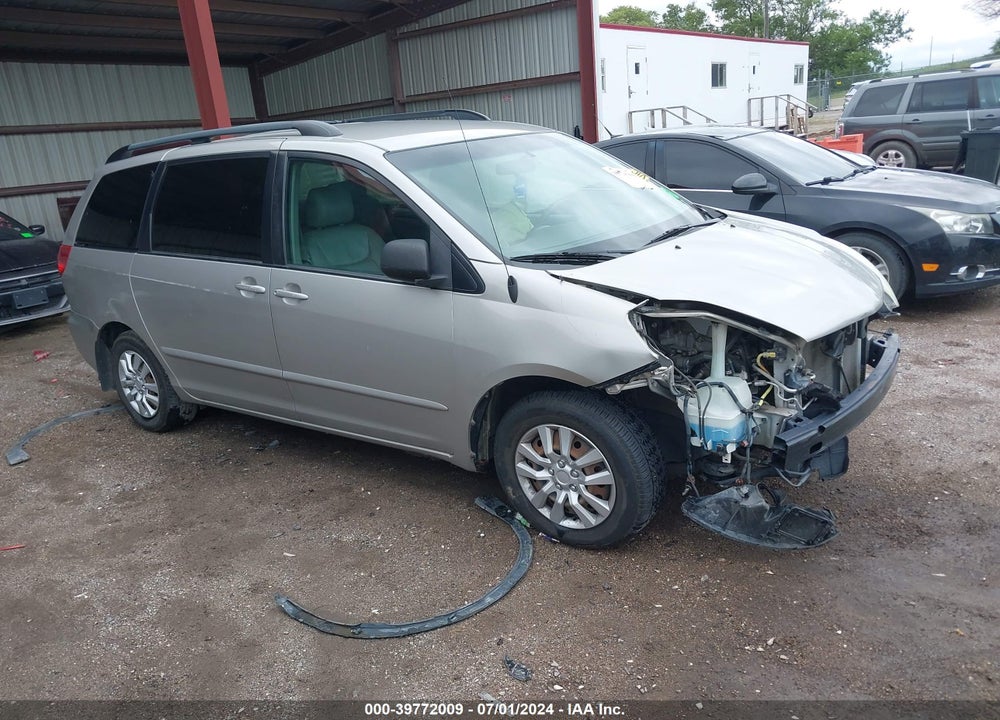 2007 TOYOTA SIENNA LE VIN: 5TDZK23C37S061692