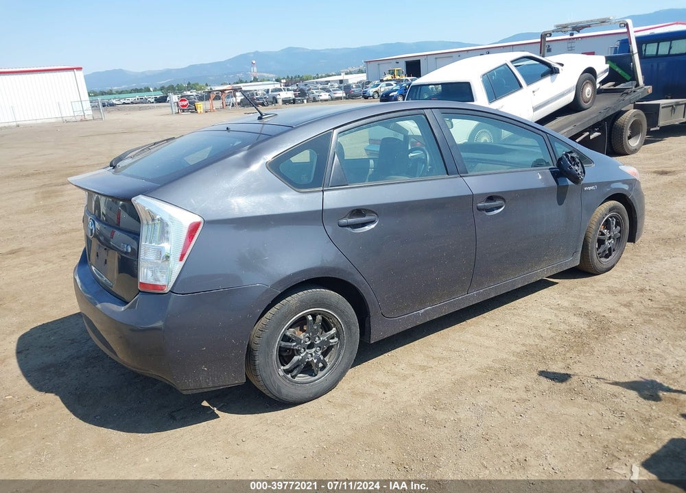 2011 TOYOTA PRIUS THREE VIN: JTDKN3DUXB1432942