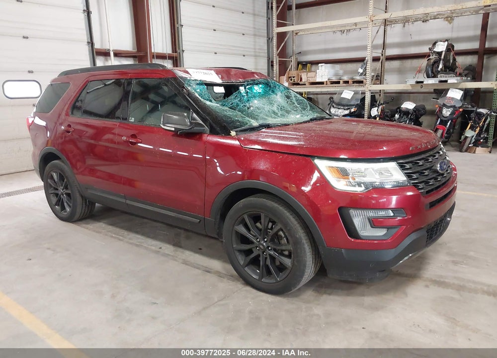 2017 FORD EXPLORER XLT VIN: 1FM5K8D80HGA64066