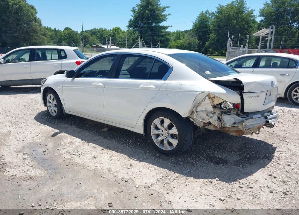 2010 HONDA ACCORD 2.4 EX VIN: 1HGCP2F77AA106015