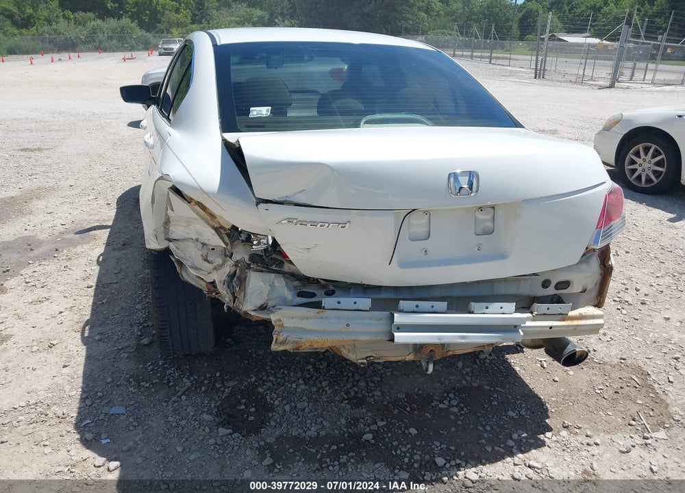 2010 HONDA ACCORD 2.4 EX VIN: 1HGCP2F77AA106015
