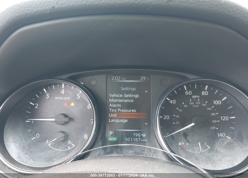 2017 NISSAN ROGUE S/SL/SV VIN: 5N1AT2MTXHC806395