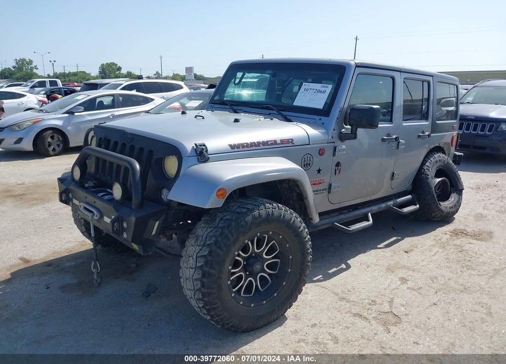 2013 JEEP WRANGLER UNLIMITED SAHARA VIN: 1C4BJWEGXDL641286