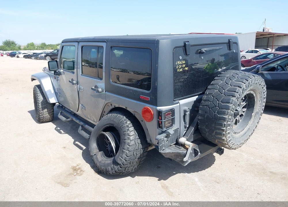 2013 JEEP WRANGLER UNLIMITED SAHARA VIN: 1C4BJWEGXDL641286