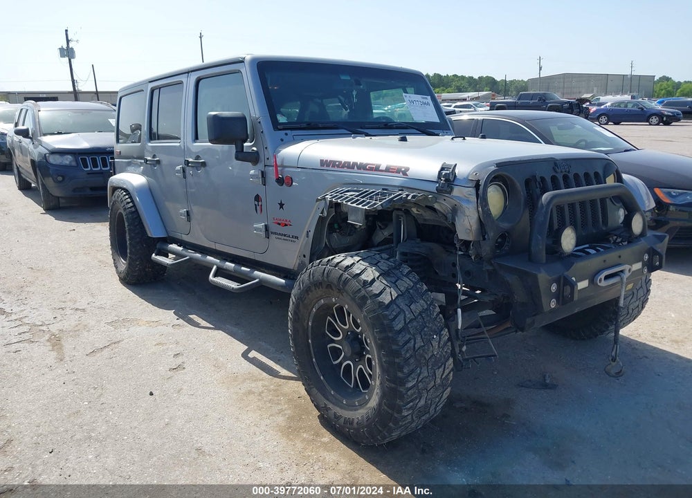 2013 JEEP WRANGLER UNLIMITED SAHARA VIN: 1C4BJWEGXDL641286