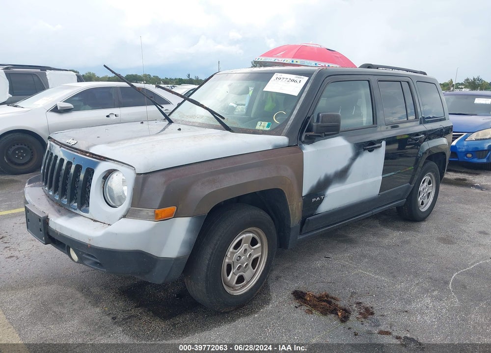2016 JEEP PATRIOT SPORT VIN: 1C4NJPBB1GD527476