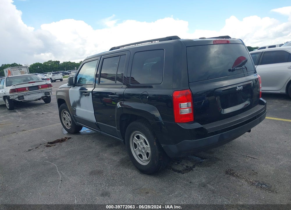 2016 JEEP PATRIOT SPORT VIN: 1C4NJPBB1GD527476