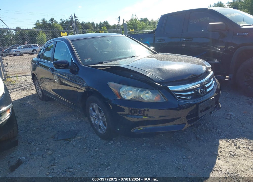 2012 HONDA ACCORD 2.4 SE VIN: 1HGCP2F63CA028164
