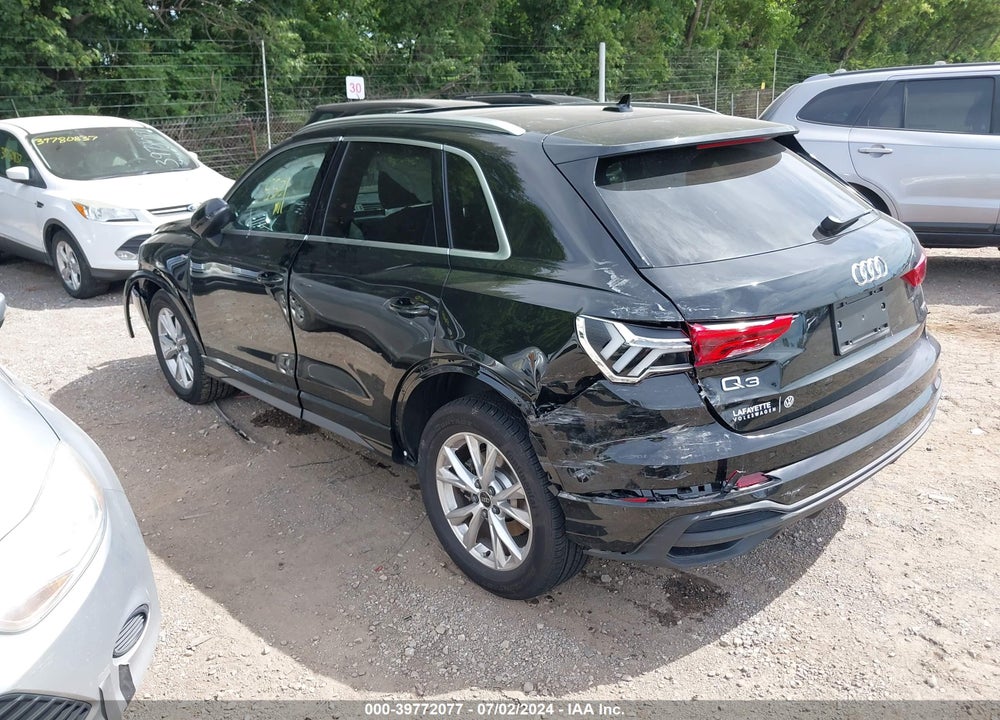 2024 AUDI Q3 PREMIUM 45 TFSI S LINE QUATTRO TIPTRONIC VIN: WA1DECF3XR1083587