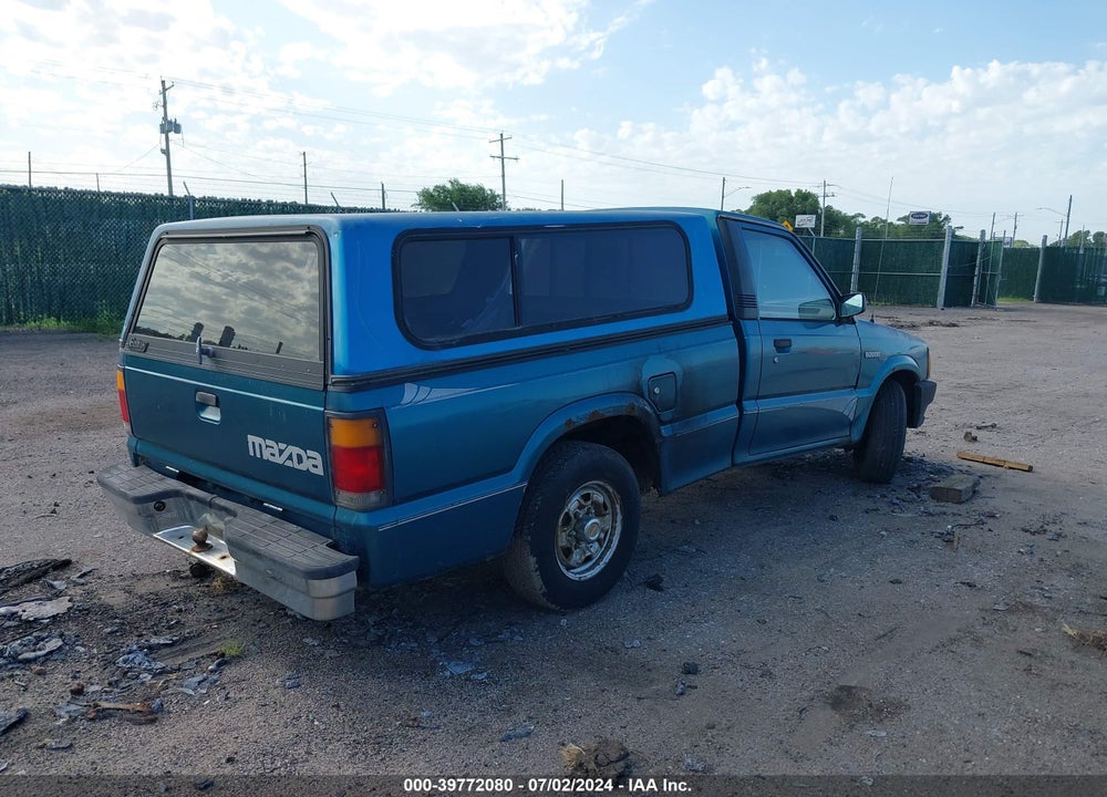 1993 MAZDA B2200 SHORT BED VIN: JM2UF1131P0371396