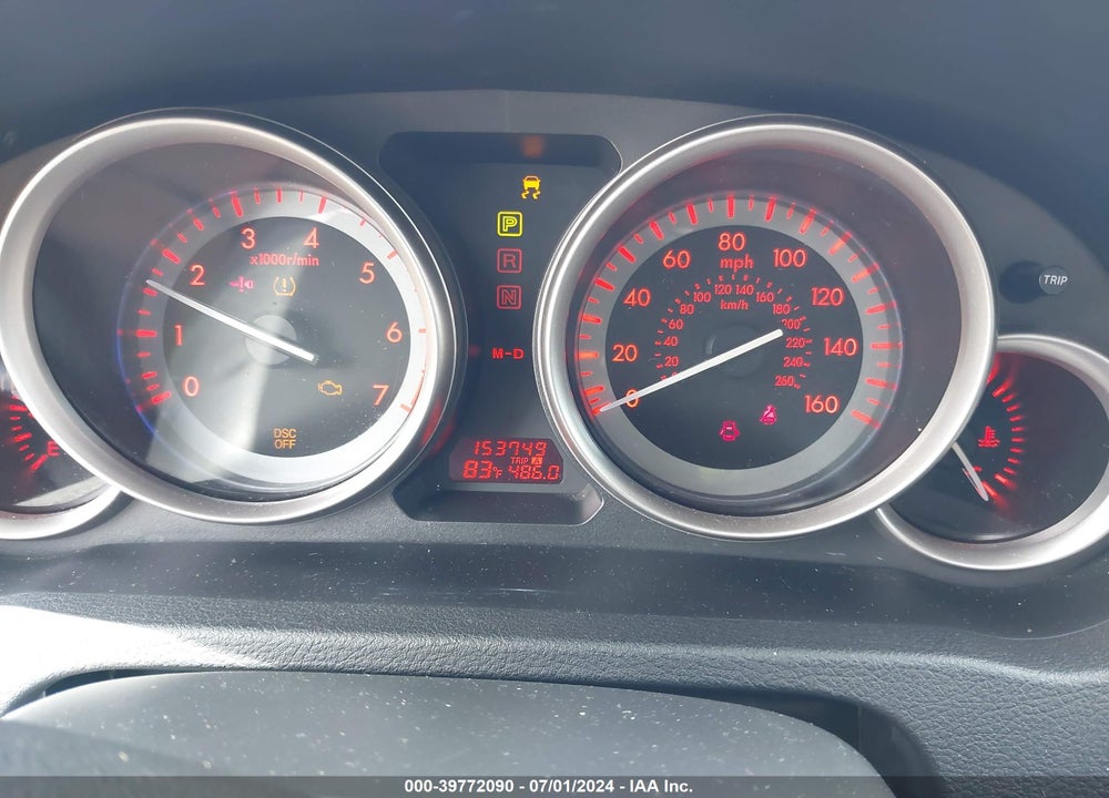2010 MAZDA 6 I GRAND TOURING VIN: 1YVHZ8CH2A5M27378