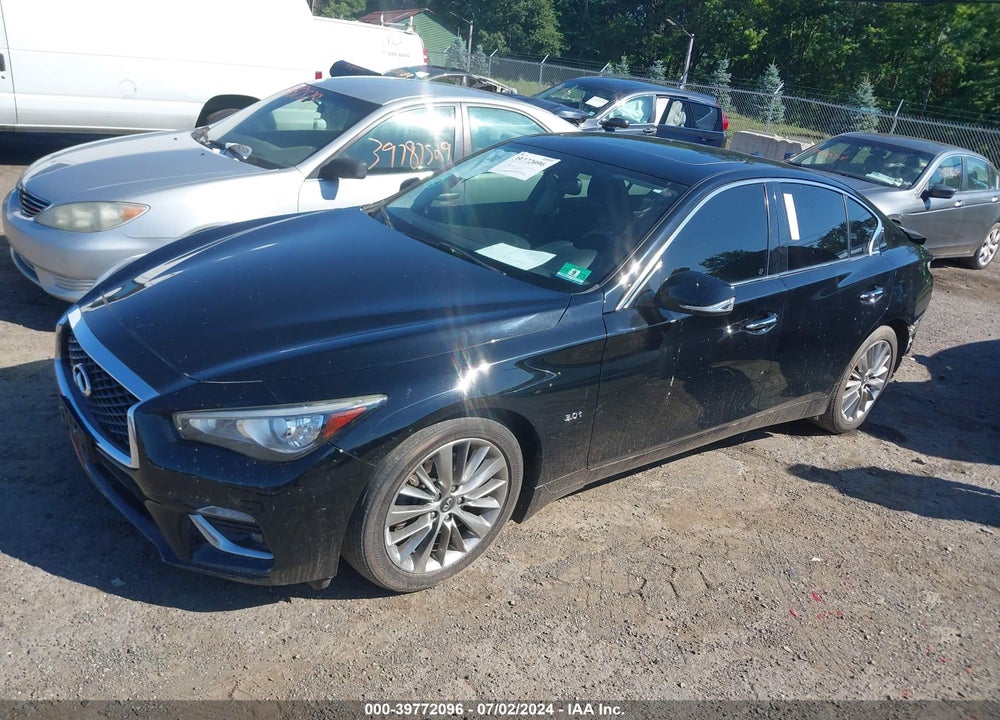 2018 INFINITI Q50 3.0T LUXE VIN: JN1EV7AR3JM437095