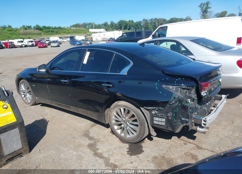 2018 INFINITI Q50 3.0T LUXE VIN: JN1EV7AR3JM437095