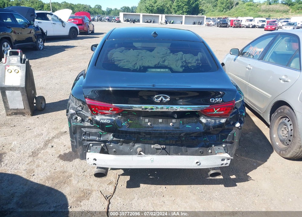 2018 INFINITI Q50 3.0T LUXE VIN: JN1EV7AR3JM437095