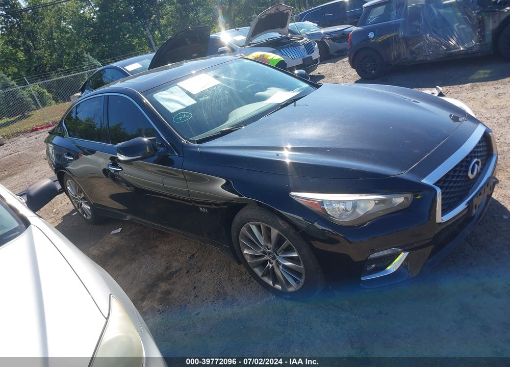 2018 INFINITI Q50 3.0T LUXE VIN: JN1EV7AR3JM437095