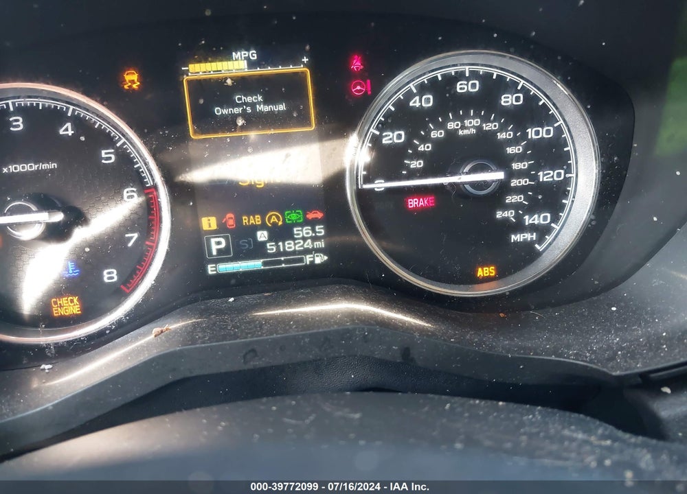 2019 SUBARU FORESTER TOURING VIN: JF2SKAWC0KH550895