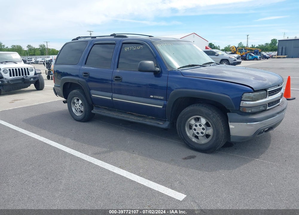 2003 CHEVROLET TAHOE LS VIN: 1GNEK13Z23J309734