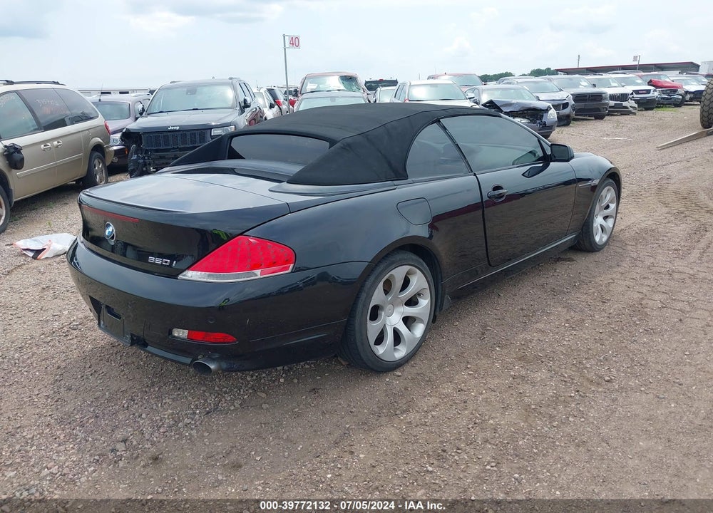 2007 BMW 650I VIN: WBAEK13587CN80259