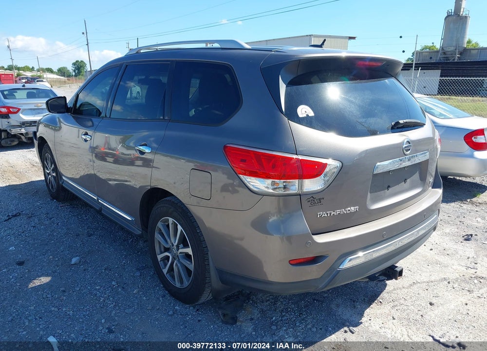 2013 NISSAN PATHFINDER SL VIN: 5N1AR2MN5DC631046