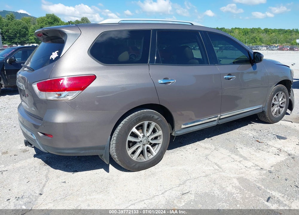 2013 NISSAN PATHFINDER SL VIN: 5N1AR2MN5DC631046