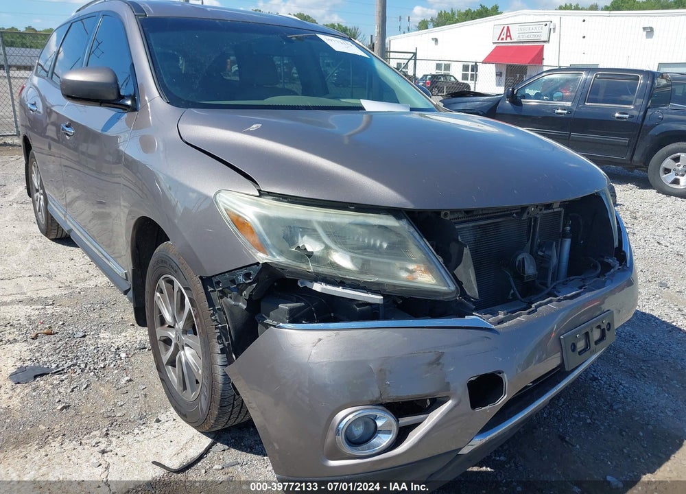 2013 NISSAN PATHFINDER SL VIN: 5N1AR2MN5DC631046