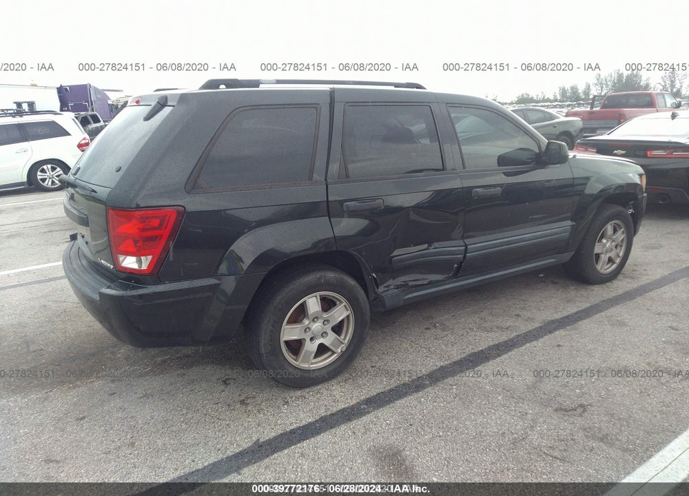2005 JEEP GRAND CHEROKEE LAREDO VIN: 1J4GR48KX5C640931