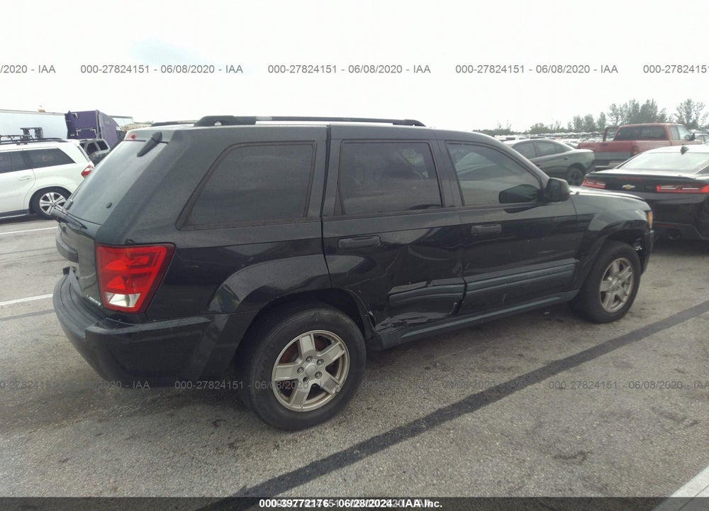 2005 JEEP GRAND CHEROKEE LAREDO VIN: 1J4GR48KX5C640931
