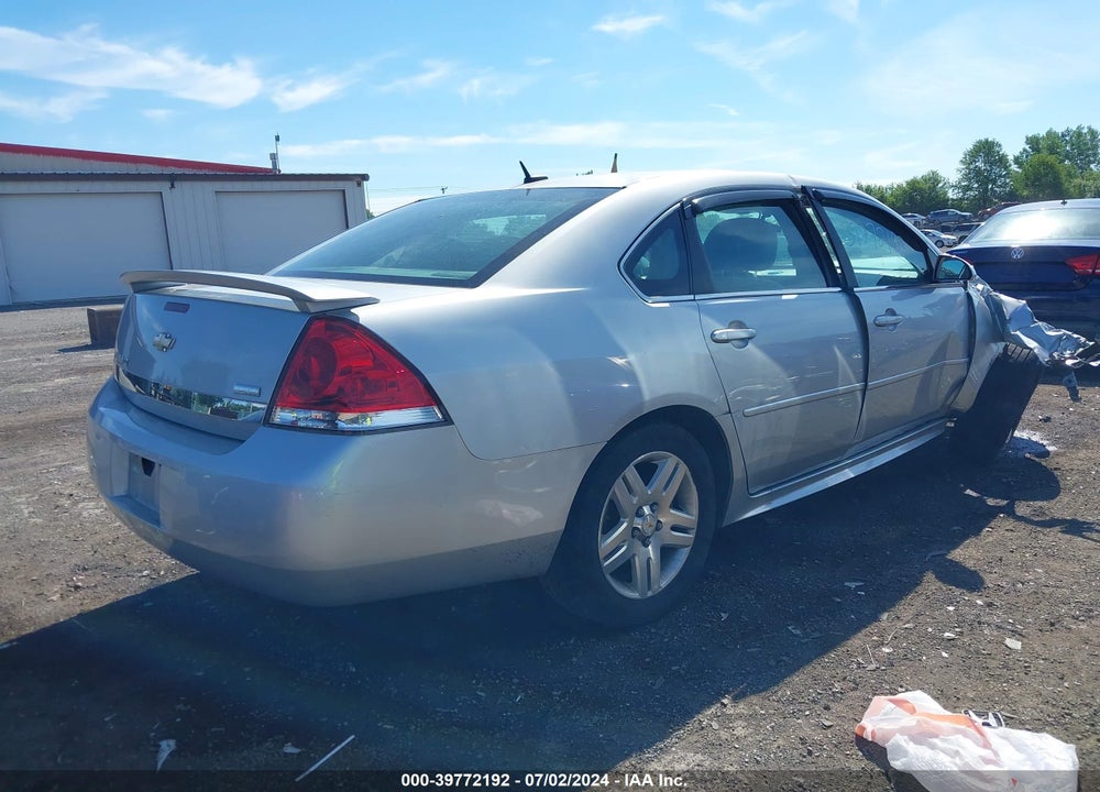 2011 CHEVROLET IMPALA LT VIN: 2G1WG5EK1B1273686