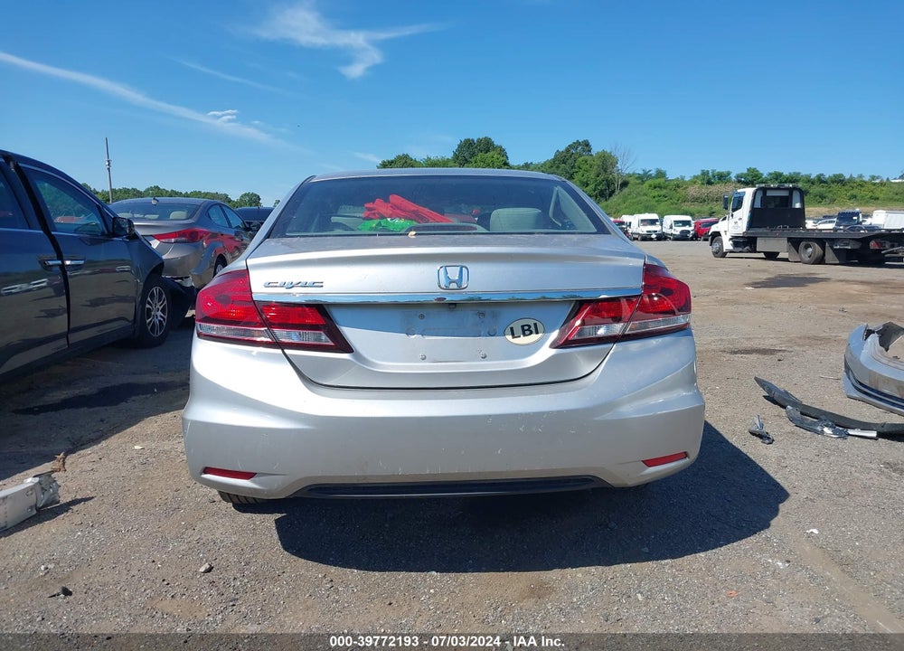 2014 HONDA CIVIC LX VIN: 19XFB2F57EE226084