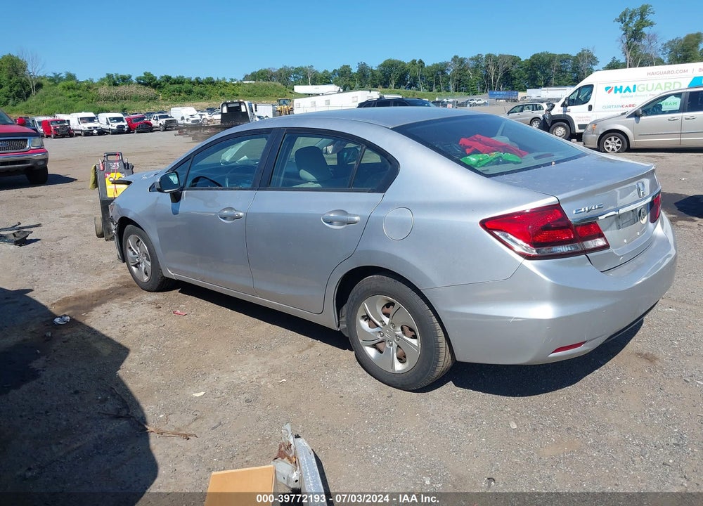 2014 HONDA CIVIC LX VIN: 19XFB2F57EE226084