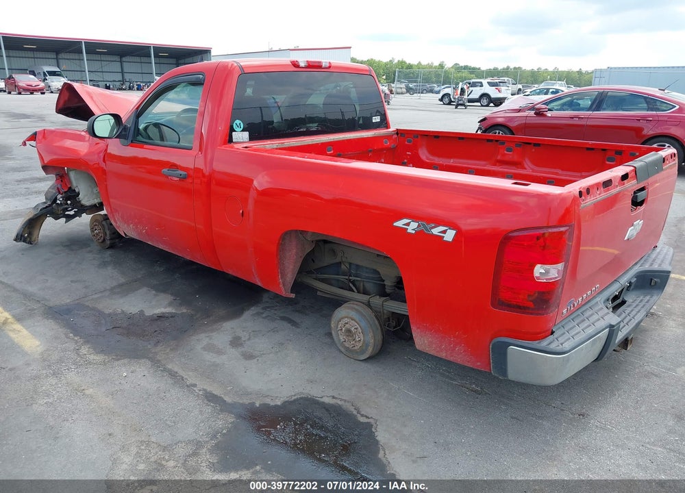 2009 CHEVROLET SILVERADO 1500 WORK TRUCK VIN: 1GCEK14X79Z220872