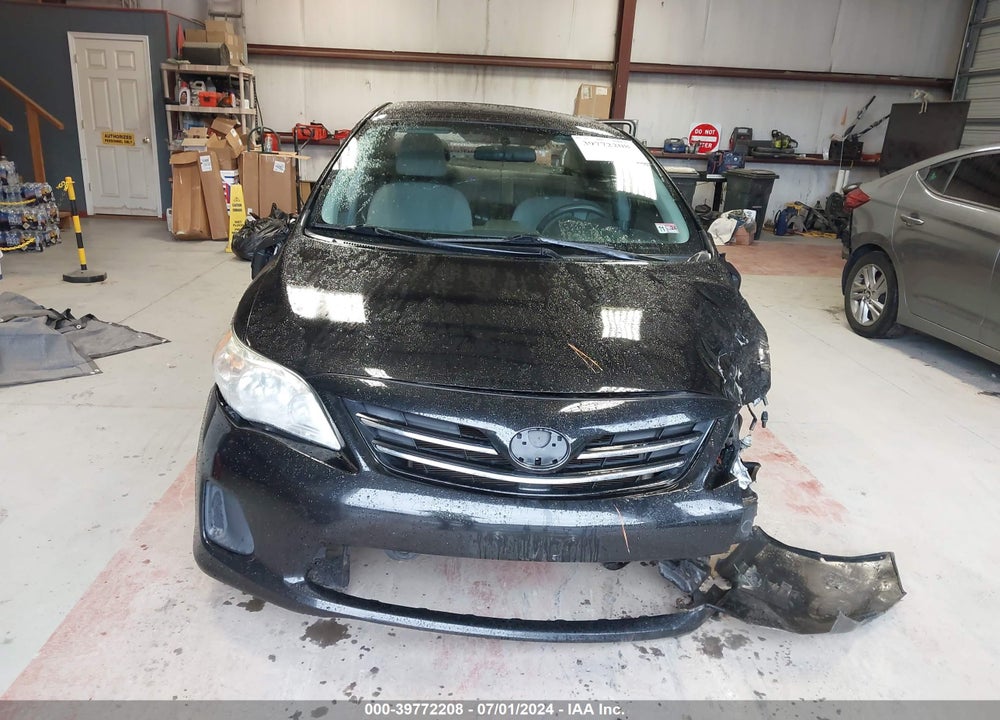 2013 TOYOTA COROLLA LE VIN: 2T1BU4EE6DC037624