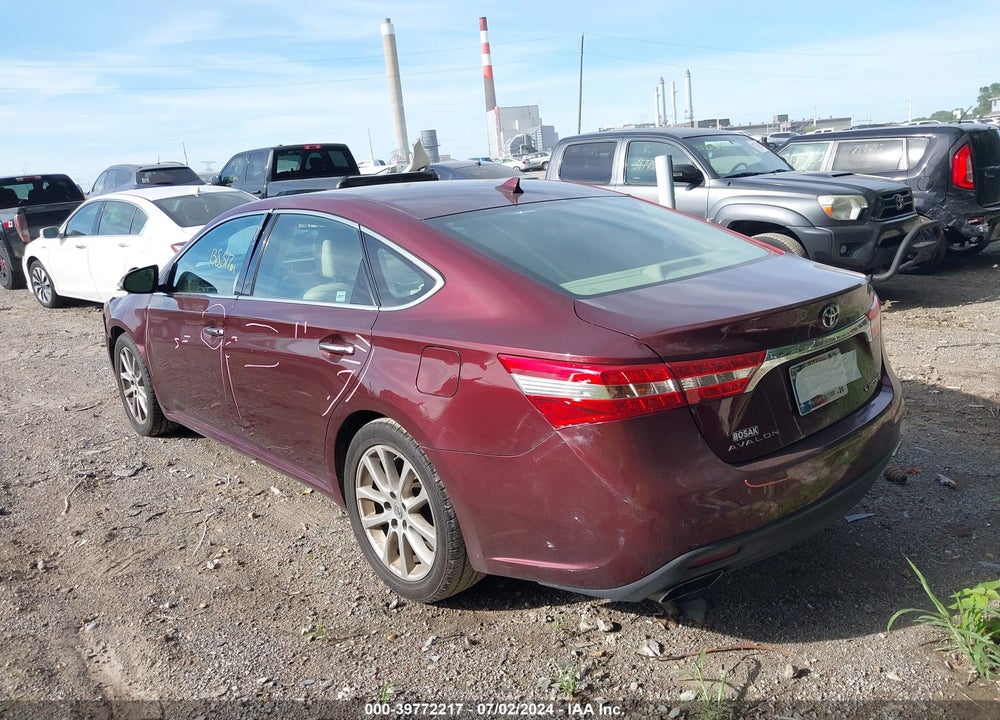 2013 TOYOTA AVALON LIMITED VIN: 4T1BK1EB7DU070754