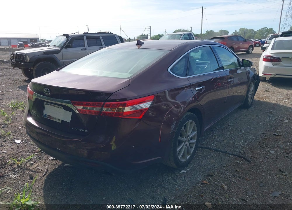 2013 TOYOTA AVALON LIMITED VIN: 4T1BK1EB7DU070754