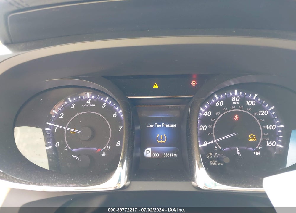 2013 TOYOTA AVALON LIMITED VIN: 4T1BK1EB7DU070754