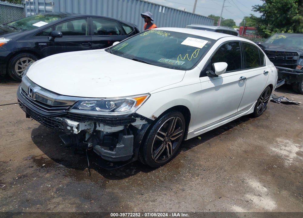 2017 HONDA ACCORD SPORT VIN: 1HGCR2F56HA306130
