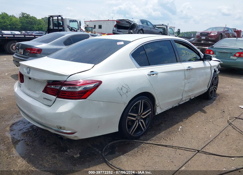 2017 HONDA ACCORD SPORT VIN: 1HGCR2F56HA306130