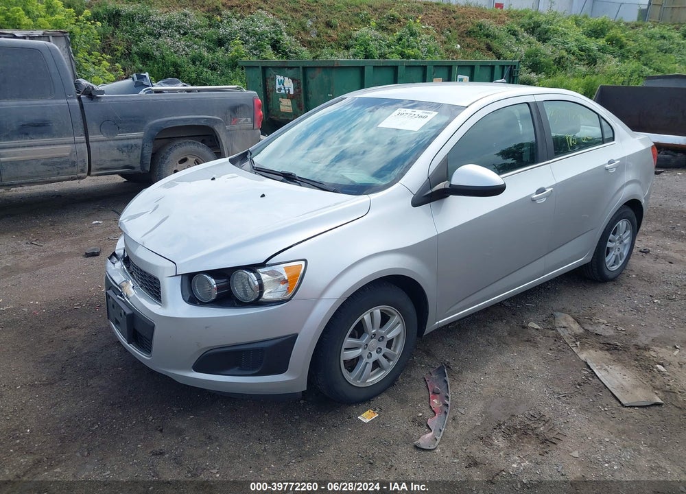 2014 CHEVROLET SONIC LT AUTO VIN: 1G1JC5SB6E4181654