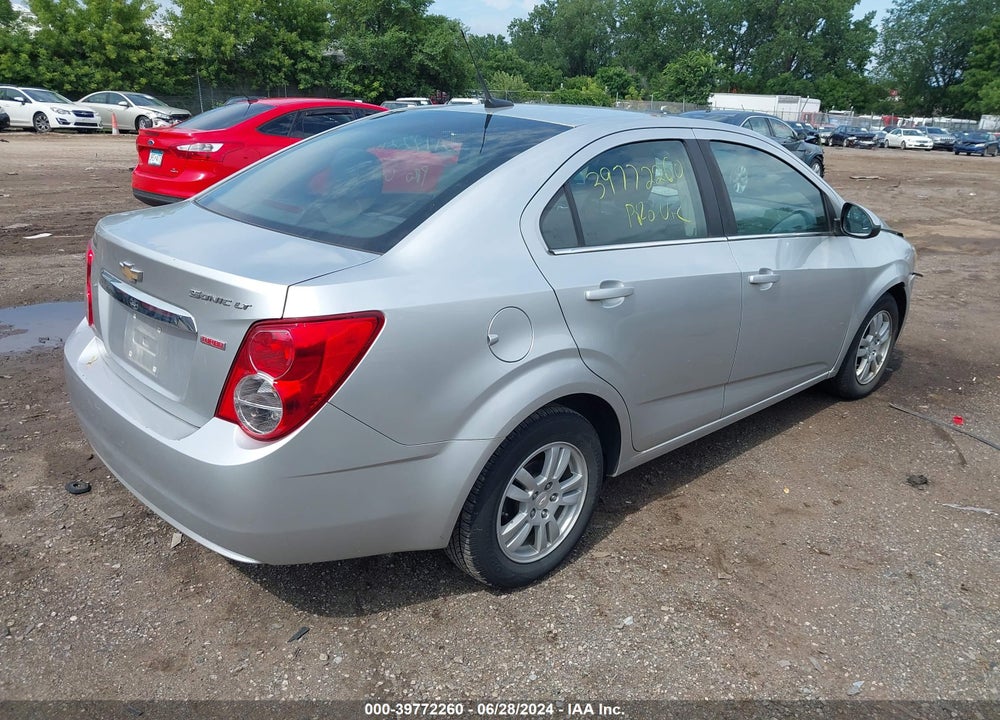 2014 CHEVROLET SONIC LT AUTO VIN: 1G1JC5SB6E4181654