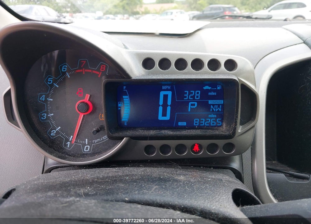2014 CHEVROLET SONIC LT AUTO VIN: 1G1JC5SB6E4181654